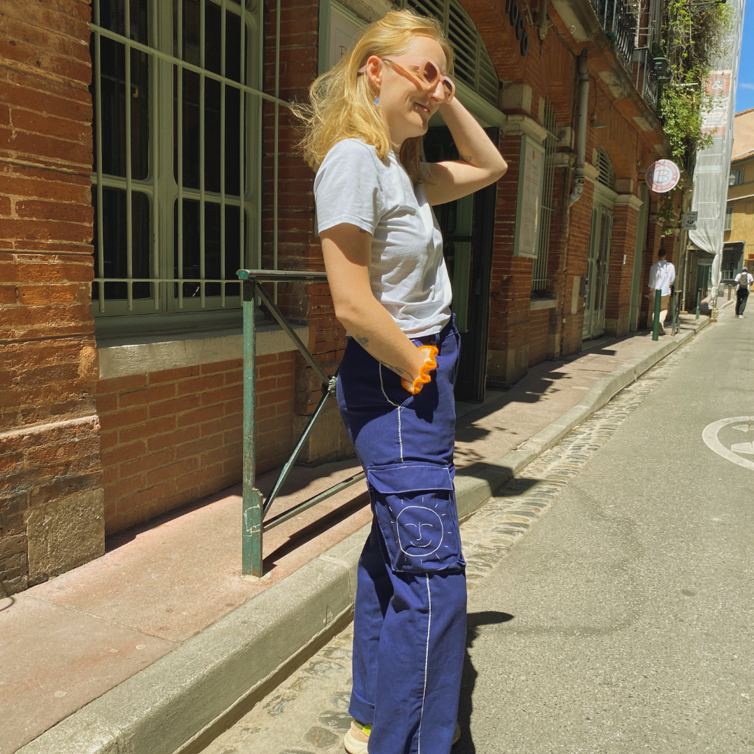 Pantalon cargo - Tout ce qui brille
