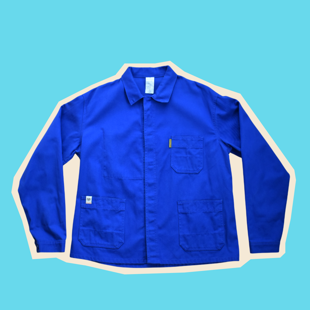 Bleu de travail - La chaise de jardin