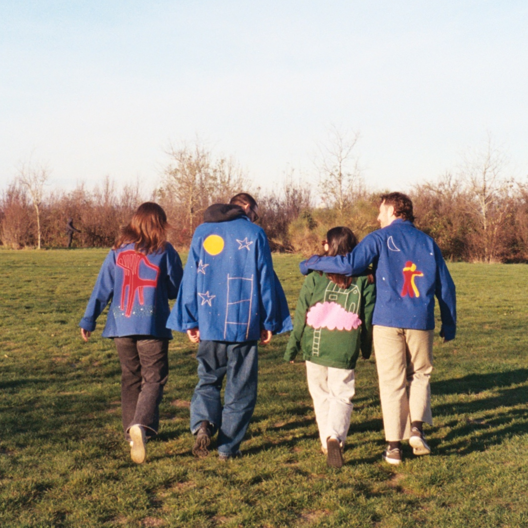 Bleu de travail - La chaise de jardin
